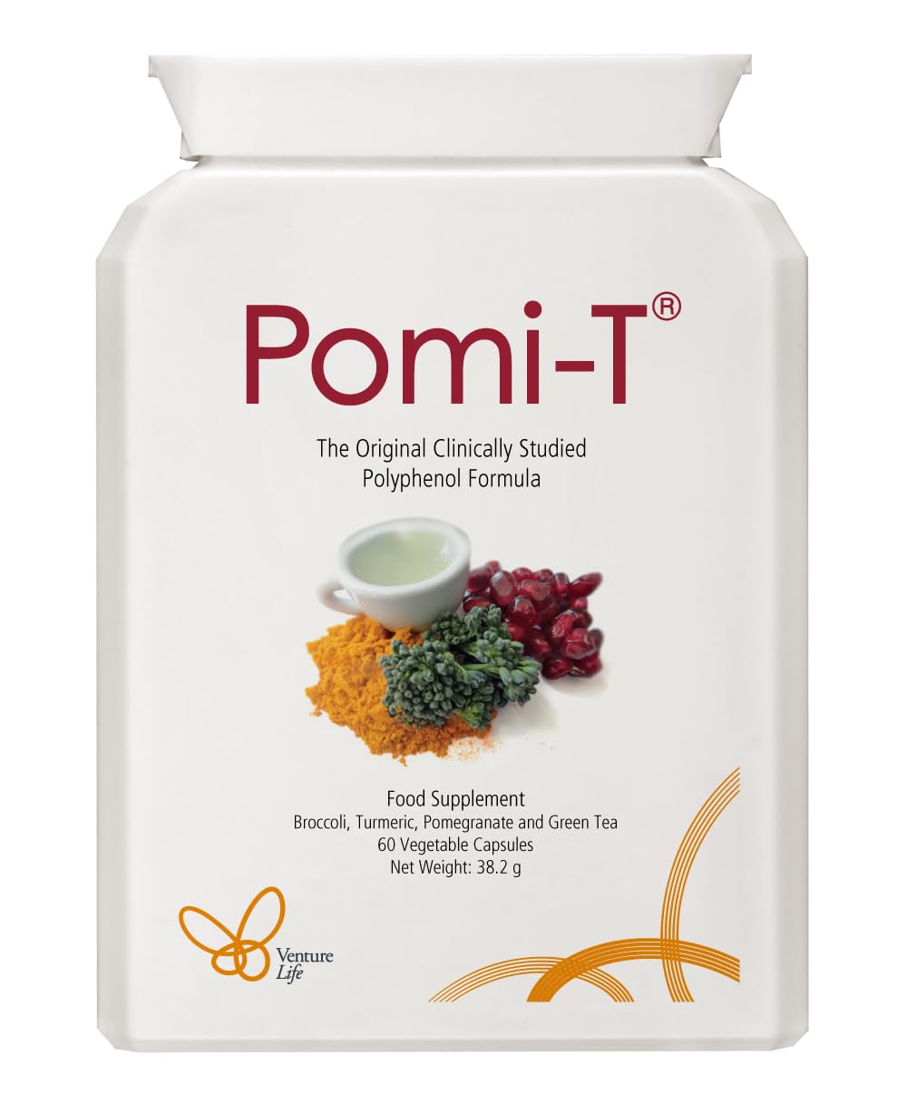 Pomi-T Polyphenol Nahrungsergänzung 60 Kapseln (3er Packung - 180 Kapseln)