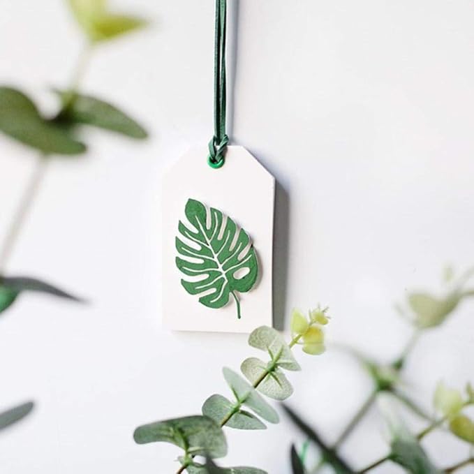 Molde de silicona hojas monstera 4 cavidades para repostería miniatura 2