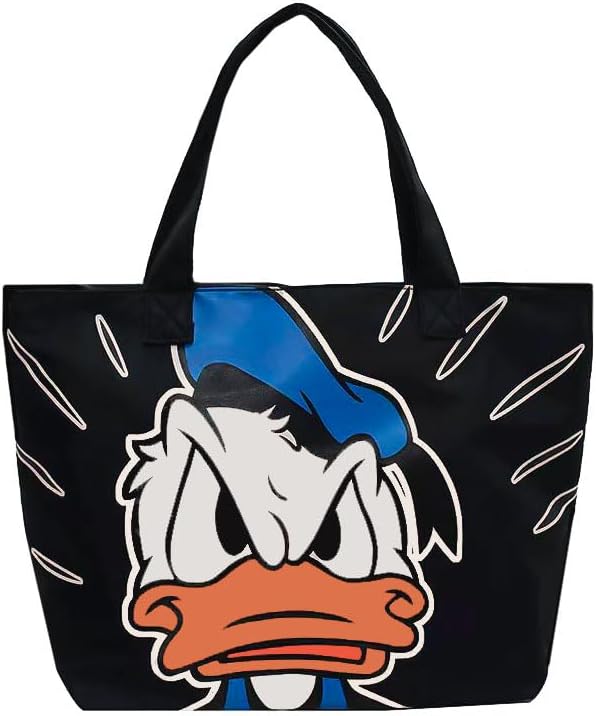 ドナルドダック ビッグフェイス キャンバス トート ドナルド 海外ディ f7TI ディズニー ドナルドダック 推しキャラトートバッグ 推し活