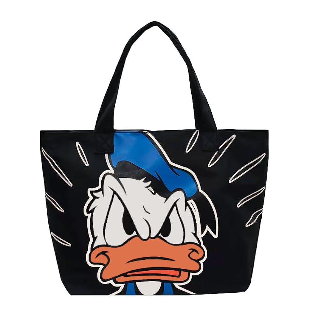 ドナルドダック イラスト トートバッグ ディズニー ドナルドダック トートバッグ ピンク Disney