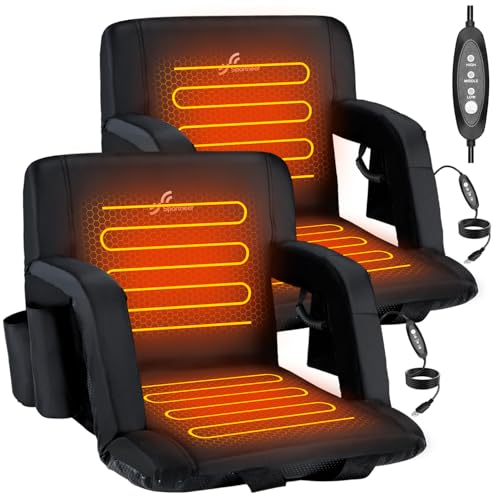 Sportneer Heated Stadium Seats Dual Heating Zones