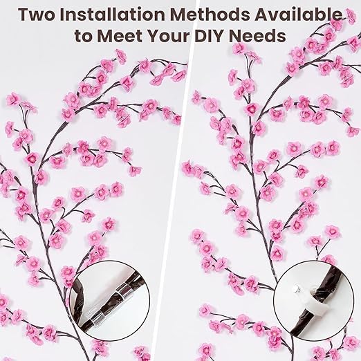 Wrixty Cherry Blossom LED Wall Tree Lights 72 LED - Image 7