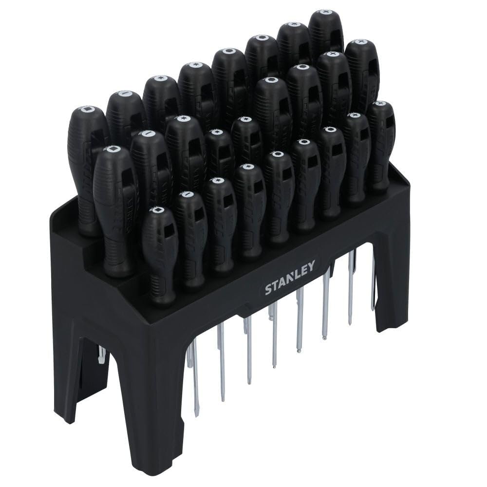 Amazon.com: Stanley Screwdriver Set With Stand 26Pc : Tools & Home