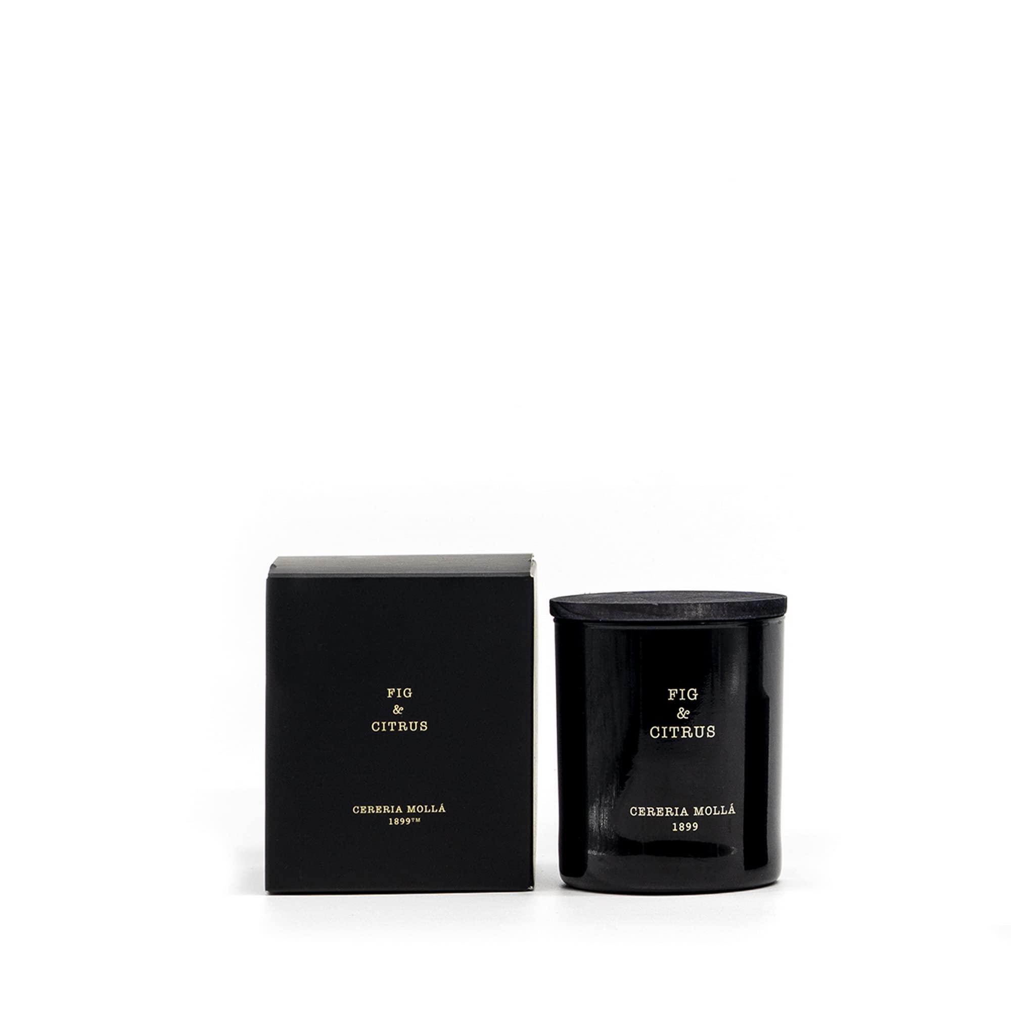 Cerereria Molla 1899 Duftkerze Fig & Citrus 230g 1 Wiege 50 Stunden Sojawachs handmade lange Brenndauer Geschenk frische Zitrus Feige köstliches Parfüm