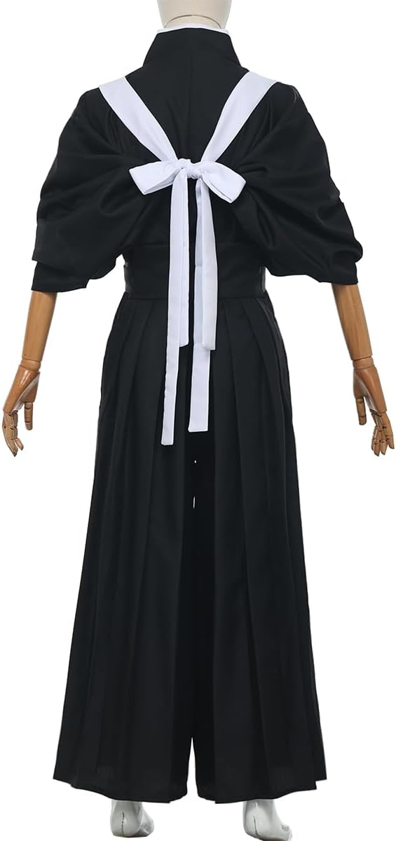 Japanese Samurai Hakama Uniform Traditional Aikido Kendo Martial Arts Anime Costume