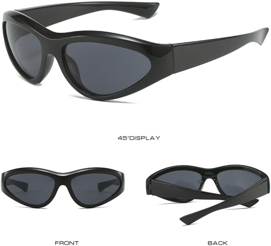 Punk Sports Sunglasses For Women Men Steampunk Sun Glasses For Mirror Vintage Eyewear Shade UV400
