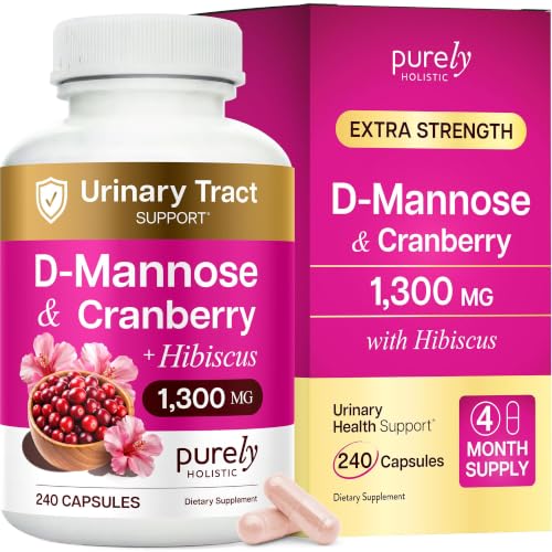 Image of D Mannose with Cranberry, Drug-Free Urinary Tract Health Support, 240 Ct