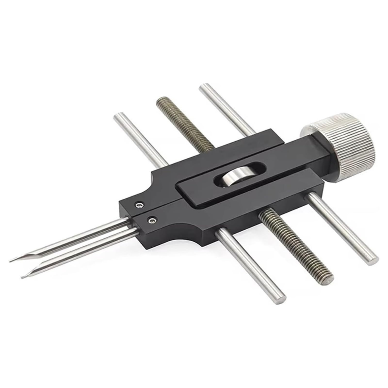 Llave de anillo de retención óptica ajustable, herramienta de anillo a presión de doble extremo para instalar y quitar collares, herramienta de precisión con rango de diámetro de sujeción