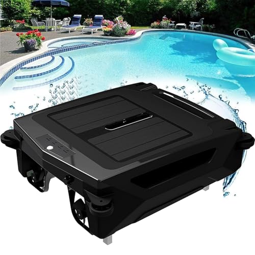 Robot automático de limpieza de piscinas con doble potencia solar y recargable, aspiradora inteligente inalámbrica para una eliminación eficiente de desechos