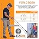 EZPIK 2 x 110 cm Greifer für Senioren mit Magnet-Greifarm, Robuste Greifzangen für Menschen mit Behinderungen, Drehbare Müllgreifer Zange, Gehilfe mit Befestigungsclip, 2er-Pack, Silber