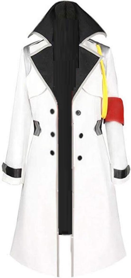 Womens Costume Cosplay Suit Uniform Zero Two Cosplay Costume Cloak Dress Hat Set