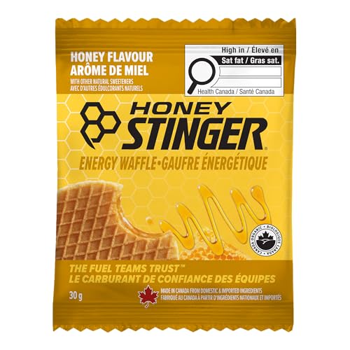 Image of HONEY STINGER Organic Honey Waffles 12 Count, 1.06 OZ | sports-nutrition-endurance-and-energy-bars