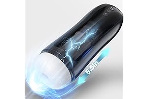 Automatic Male Masturbator, Electric Toy with Realistic Sleeve