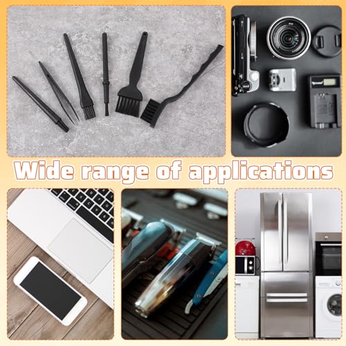6 Stück Antistatische Tastatur Reinigungsbürsten Tastatur Reinigungsset Nylon Bürsten Laptop Reinigungsset Nylon Pinsel für Tastatur Laptop Leiterplatte Motherboards