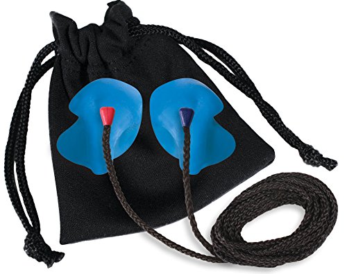 Re Ear DIY (Do-It-Yourself) Custom Molded Earplug Kit (Blue) with Cord