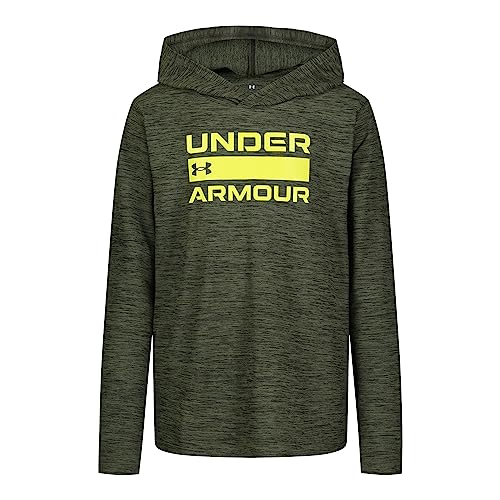 Image of Under Armour Boys' Pullover Hoodie Sweatshirt, Soft & Comfortable Fleece, Outdoor Collection