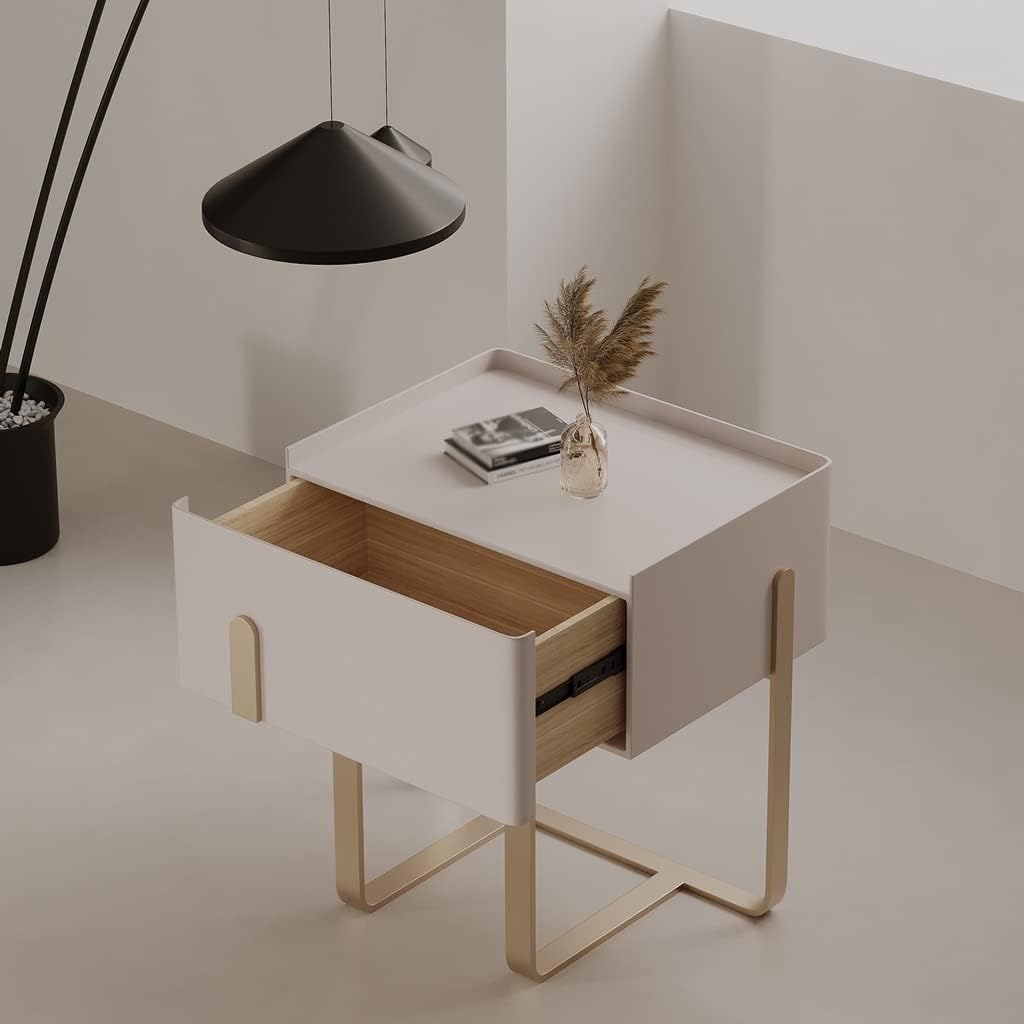Nightstands Nordic Creative with Drawer Bedside Cabinet Bedroom Bedside Storage Cabinet Living Room Coffee Table Side Table Bedside Tables