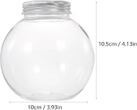 Vista 13 de Luxshiny Bolas de bebida de Navidad, 5 unidades, bombillas para botellas de agua, bolas de alcohol, tarros de dulces transparentes, cajas