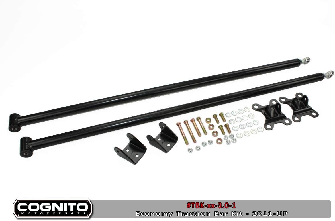 Cognito Motorsports Economy Traction Bar Kit, 6.5-10 Inch Rear Lift, Compatible with 2011-2019 Silverado/Sierra 2500/3500 2WD/4WD, 110-90272