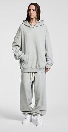 Mens Oversized Hoodies Unisex Cotton Baggy Hoodie Streetwear Hooded Sweatshirt for Teens