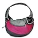 BIGWING Style Borsa da viaggio per cani Trasportino da passeggio ideale per cani o gatti piccola - Rosa, L