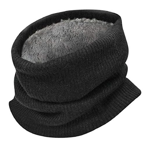 heekpek Unisex Calentador de Cuello Invierno Bufanda de Punto Bufanda Tubular Hombre Braga Cuello Hombre Mujer Motocicleta Ciclismo Máscara Tubo Bufanda Loop