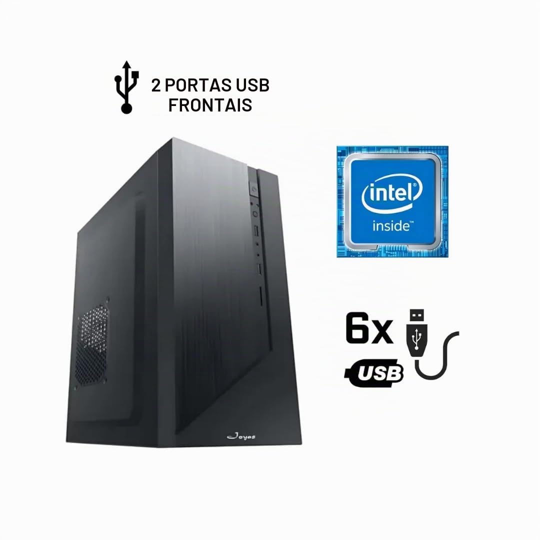 デスクトップPC　i5-8400 8gb 240gb windows11PRO PC CPU INTEL 8ª GERAÇÃO I5 8400 H310M 16GB RAM SSD 240GB C/LICENÇA