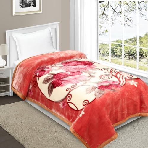 Buy Signature Extra Soft Single Bed Double Layered Blanket (Fuchsia