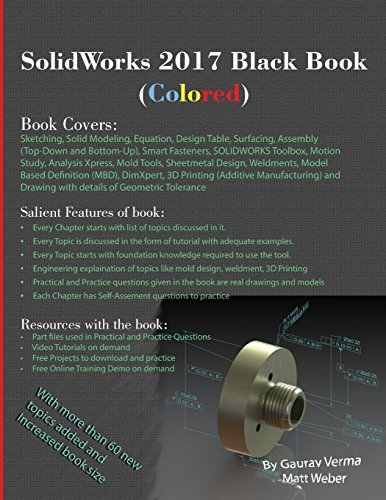 Solidworks 2017 Black Book (Colored) by Gaurav Verma (2016-11-26)