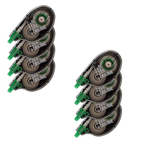 Tombow 68626 MONO Original Correction Tape, 4-Pack. Easy to Use Applicator for Instant Corrections - 2 Pack