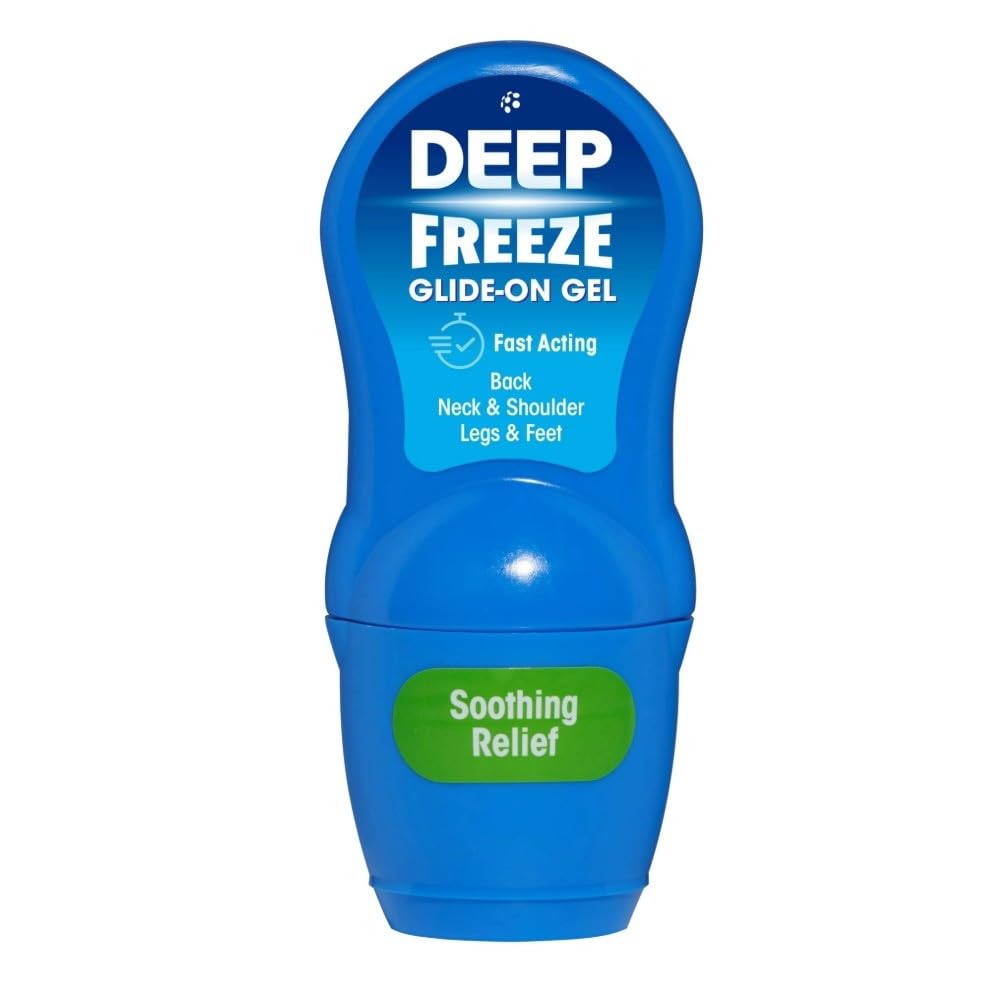 Deep Freeze, Pain Relief Glide On Gel, 50 gram