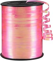 Vista 25 de Cinta Rizada Plateada, 1/5" de ancho x 500 yardas Cintas Rizadas de Navidad para Envolver Regalos, Decoración de Fiestas, Cuerda de Globos, Cabello