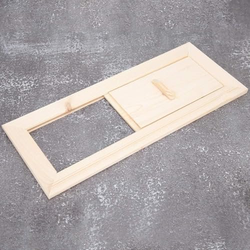Rockyin Sauna Room Air Ventilation Panel Wooden Rectangle Air Vent Grille Ventilation Steam Room Sauna Accessory for Sauna Room and Steam Room - Image 3