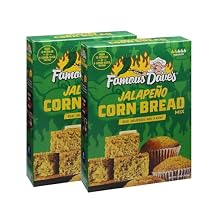 Famous Daves - 2 pck Jalapeno Corn Bread Mix 30 oz.