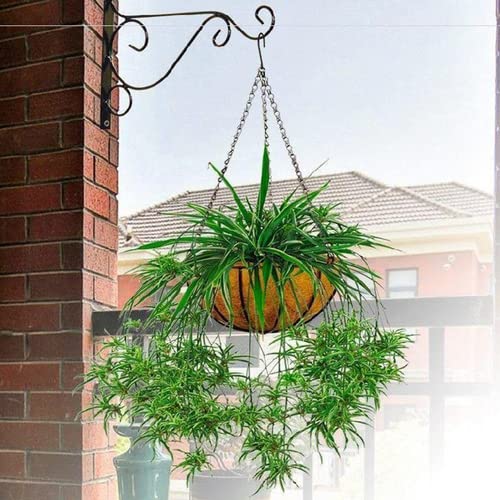 Suwimut 157 Inch Hanging Chains, Black Metal Hanging Chain with 30 S Hooks and 30 Clips for Bird Feeders, Birdbaths, Planters, Wind Chimes, Lanterns, Grow Lights and Ornaments, Outdoor Indoor Use - Thumbnail 2