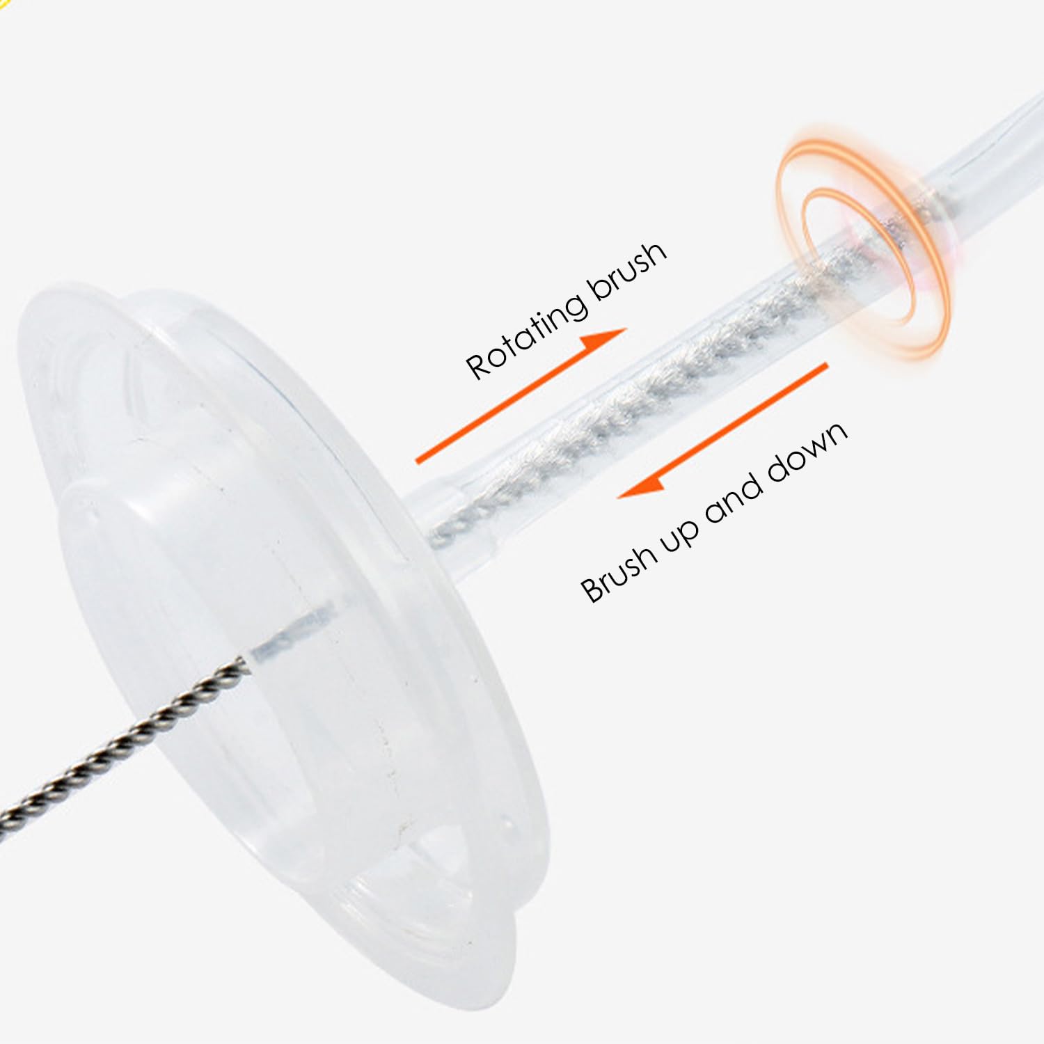 12 Cepillos De Limpieza para Pajitas, 2 Ganchos Transparentes, Cepillo para Pajitas De Acero Inoxidable, Cepillo para Limpiar Tubos De Ensayo, Cepillo para Tubos para Limpieza