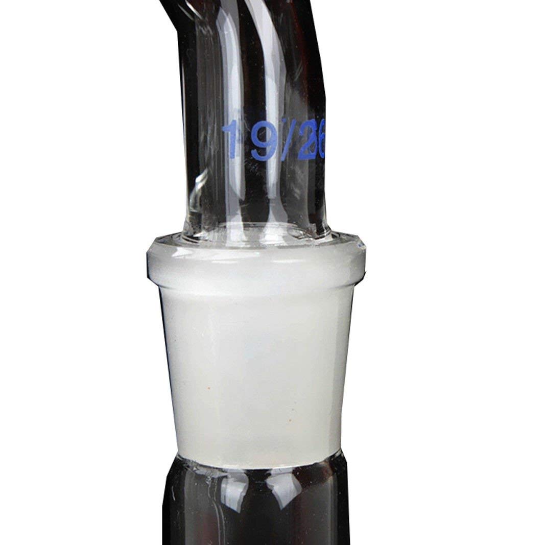 Fayelong Apparecchiature per Distillazione Laboratorio 1000 ml Distillatore Acqua per Oli Essenziali Attrezzature per la Vetreria Laboratorio Chimica Distillazione a Vapore Depuratore