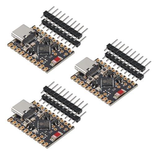 Image of AITRIP Type-C ESP32-C6 Super Mini ESP32 Board ESP32-C6FH4 4MB Flash 512 KB SRAM 320 KB ROM 160MHz Wi-Fi 6 Bluetooth 5.0 ESP32 C6 Development Board (3PCS ESP32 c6)