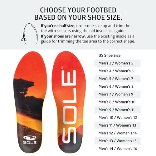 Image of SOLE Performance Medium Shoe Insoles