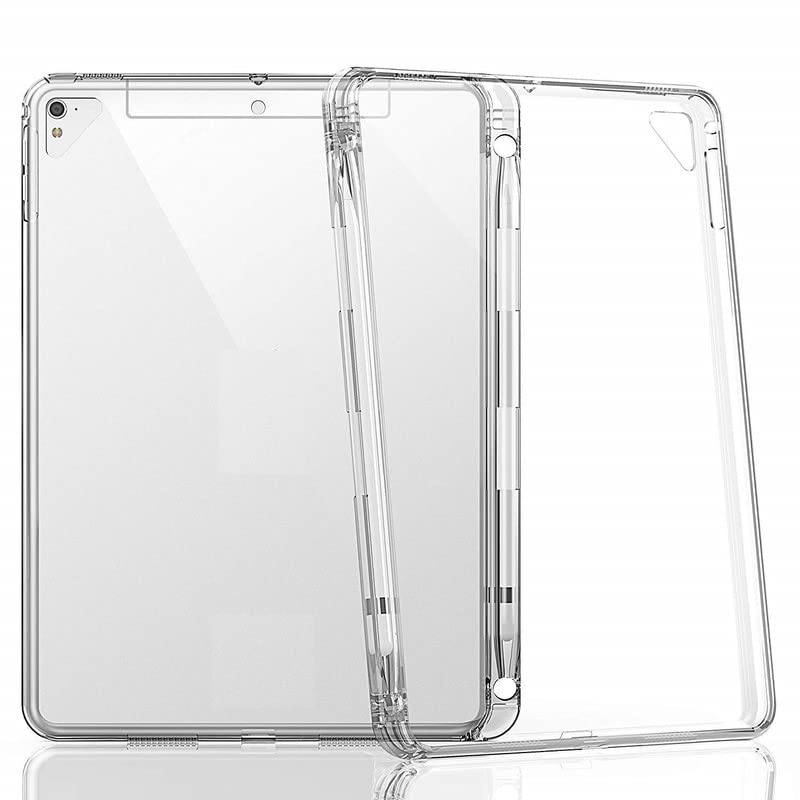 LIKECASE Shock Proof Protective Anti Shock, Transparent Back Case Cover with Pen Holder for iPad Pro 12.9 (2015/2017) (B0BQJ3ZXGT) Amazon Price History, Amazon Price Tracker