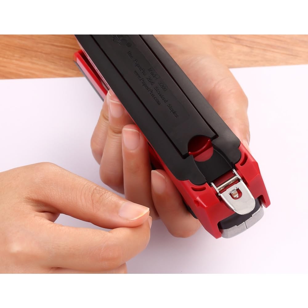 PaperPro High Heftgerät Prodigy Spring Powered Hefter (Farbe kann variieren)