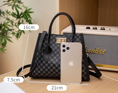 Bolso bandolera mini tote para mujer GK-O | Bolso de hombro pequeño y elegante con asa superior, fabricado en poliuretano premium, cierre con hebilla, tamaño compacto para uso diario y viajes casuales miniatura 4