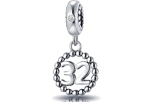 Bamoer Number Charm Beads for Customization