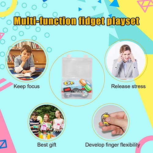 Sensory Fidget Toys Set 7 Pack With Infinity Cube, Fidget Cube, Magnetic Rings, Fidget Gaming Pad, Flippy Chain And More Fidget Game Relieve Stress And Anti-Anxiety For Kids And Adults By Qingler #TOP5