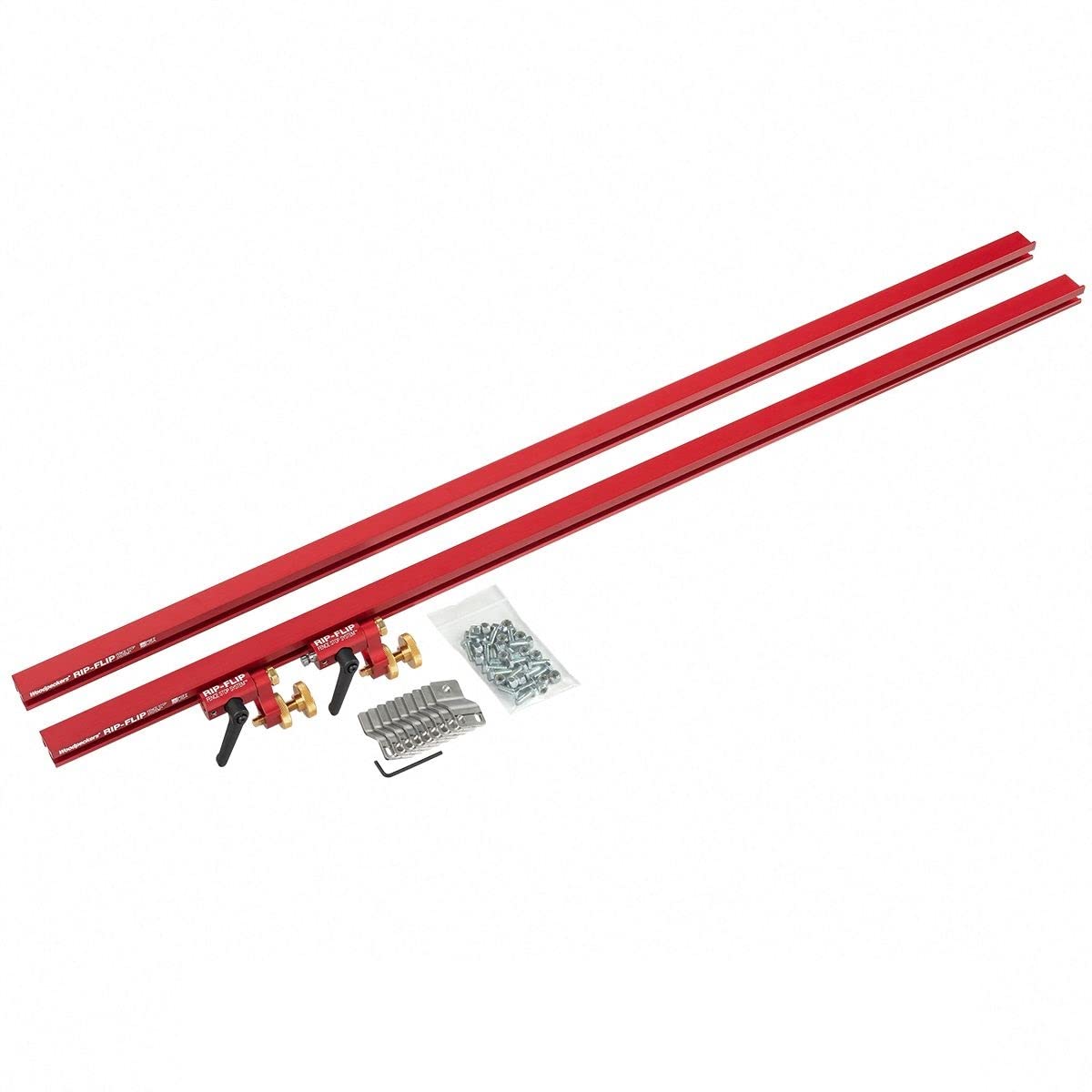 Woodpeckers Rip-Flip Fence Stop System, 52 Inch Capacity - Fits SawStop T-Glide Fences