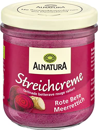 Alnatura Bio Streichcreme Rote Beete und Meerrettich, 180g