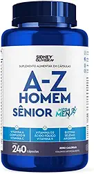 A-Z Sênior Homem 240 Cápsulas Mega Men - Sidney Oliveira