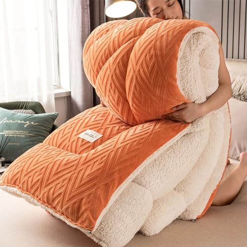 Edredón borreguito cama contra el frío invernal en tamaño 180x220 6