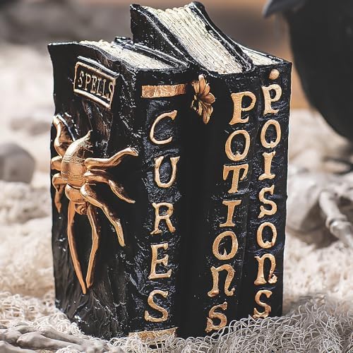 Fun Express Witch and Wizard Spellbook Tabletop Halloween Decoration image 5