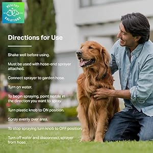 Yard Odor Eliminator for Dogs Plus Citronella - Outdoor Yard Deodorizer for Dog Urine & Poop - 64 fl oz Refill Eliminates Smell from Lawn and Yard - Use on Grass, Patios, Gravel, Concrete & More Yard Odor Eliminator for Dogs Plus Citronella – Outdoor Yard Deodorizer for Dog Urine & Poop – 64 fl oz Refill Eliminates Smell from Lawn and Yard – Use on Grass, Patios, Gravel, Concrete & More